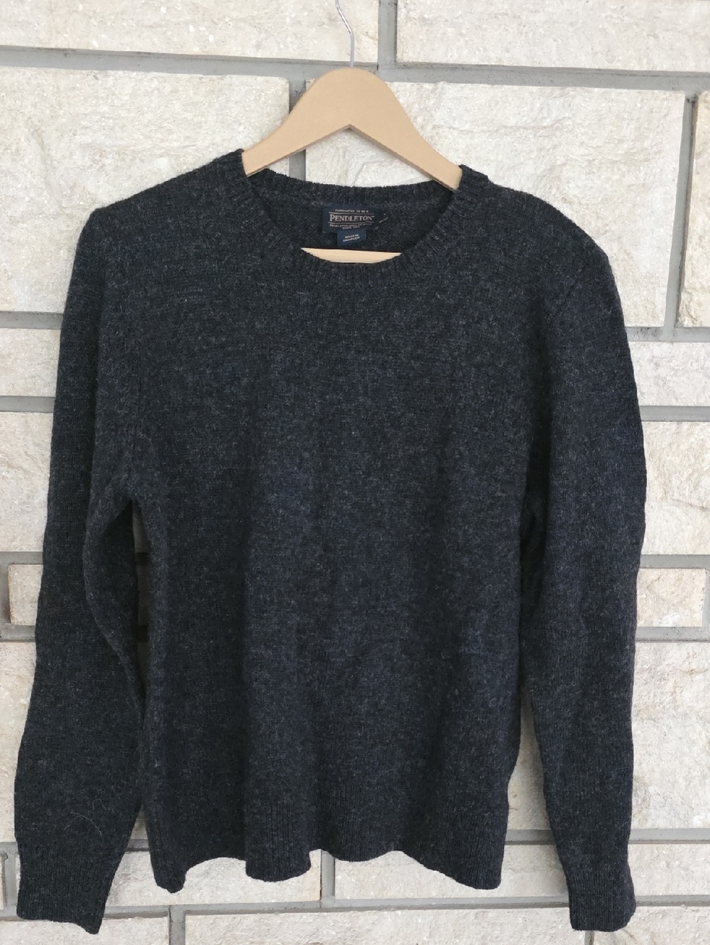 Pendleton Men's Charcoal Crewneck Sweater